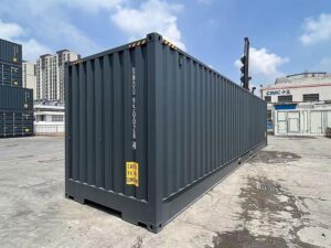 40 Voet HC Open Side Container – Tweedehands met volledige zijklep en dubbele deuren
