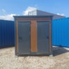 Dubbele Sanitaire Container met 2 Cabines – Geïsoleerd, Warm Water