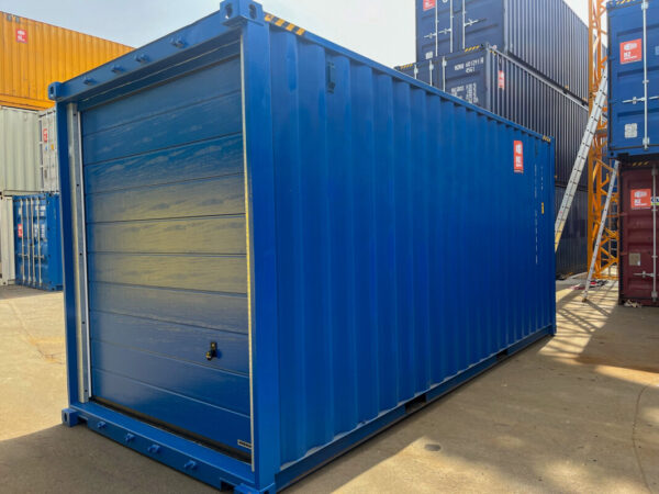 20’HC Container Garage met Hörmann Sectionaaldeuren – IICL6 (One Way)