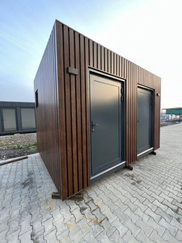 Premium Geïsoleerde Sanitaire Container met Aparte Douche en Toilet