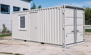 Nieuwe Bewoonbare Basiscontainer – Kantoor- of Wooncontainer