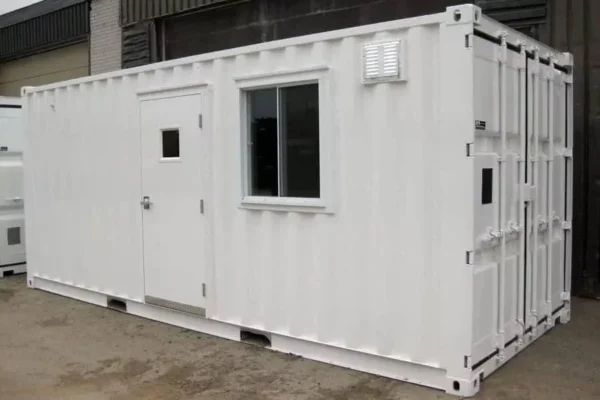 20ft Kantoorcontainer – Modulaire, Geïsoleerde en Multifunctionele Werkruimte