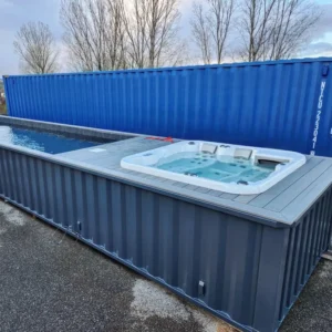 Containerzwembad 12 m – Volledig Uitgerust & Direct Klaar voor Gebruik