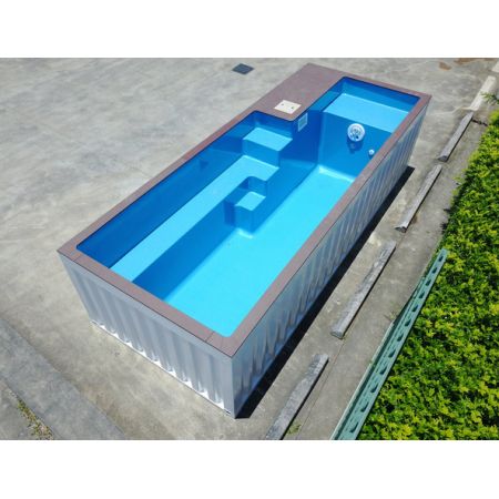 40 ft Containerzwembad – Duurzaam, Modulair & Direct Gebruiksklaar