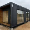Modulair Project DALÍ 8 × 3 m – Open Ruimte met Half Badkamer