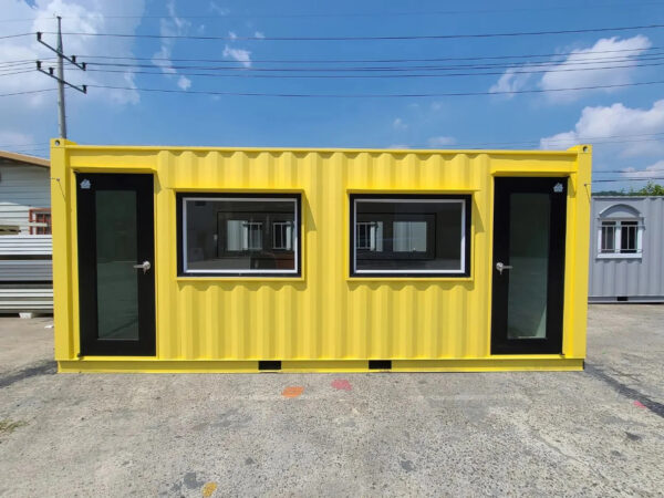20ft Kantoorcontainer – Functionele, Direct Instapklare Mobiele Werkruimte