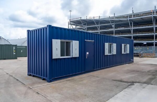 Kantoorcontainer 40 Voet High Cube – Ruim, Geïsoleerd en Direct Gebruiksklaar