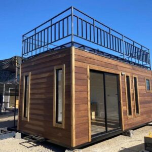 Modulaire Cafetaria van 18 m² met Dubbele Badkamer en Volledige Uitrusting