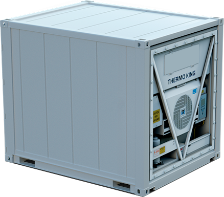 10ft Koelcontainer (Reefer) – Compacte Koelopslag met PTI-certificaat