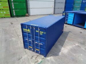 20 ft Container met Dubbele Deur – Robuust, Veilig en Ideaal voor Opslag
