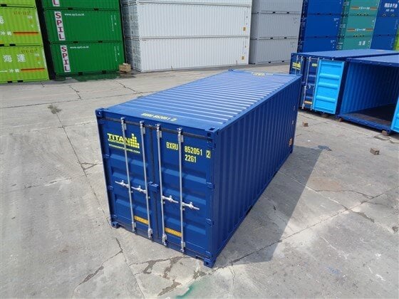 20 ft Container met Dubbele Deur – Robuust, Veilig en Ideaal voor Opslag