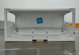 Modulaire Containertribune 20 Voet – Klaar voor Evenementen & Publiek