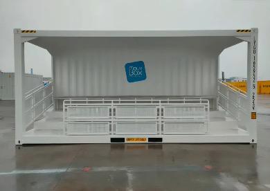 Modulaire Containertribune 20 Voet – Klaar voor Evenementen & Publiek