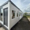 Modulaire Kantoorunit – 4 Modules (6,00 × 9,72 m) met Kantine en Sanitair