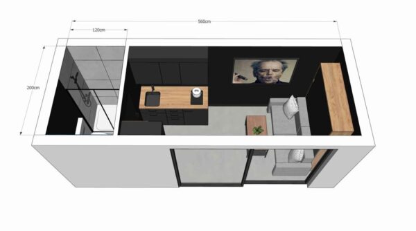 Tiny House Modulair L15 – Premium Comfort op 14 m²