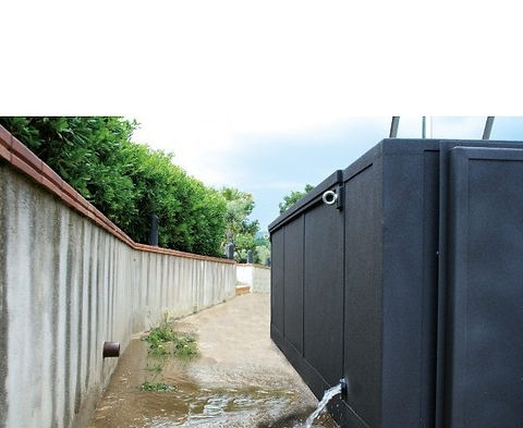 Mobiele Zwembadcontainer van Staal – 5,25 m met Geïntegreerde Technische Ruimte