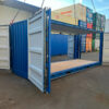 20 Voet Maritieme Container met Dubbele Zijklep – RAL 5010, IICL6, CSC Gecertificeerd