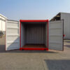 Nieuwe 10 Voet Maritieme Container – Rood – Corten Staal