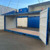 20 Voet Maritieme Container met Dubbele Zijklep – RAL 5010, IICL6, CSC Gecertificeerd
