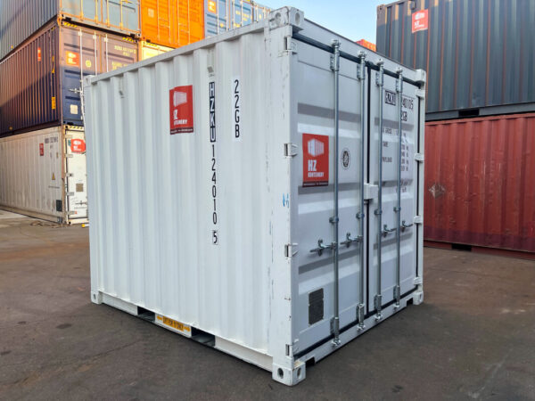 Nieuwe 10 Voet Maritieme Container – Wit RAL 9010