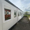 Modulaire Kantoorunit – 4 Modules (6,00 × 9,72 m) met Kantine en Sanitair