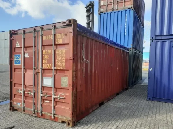 20ft Open Top Container – Tweedehands (Categorie B) | Ideaal voor Bovenlading