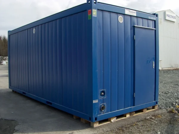 20ft Foremanshybel Container met Badkamer en Keuken – Modulaire Woonunit
