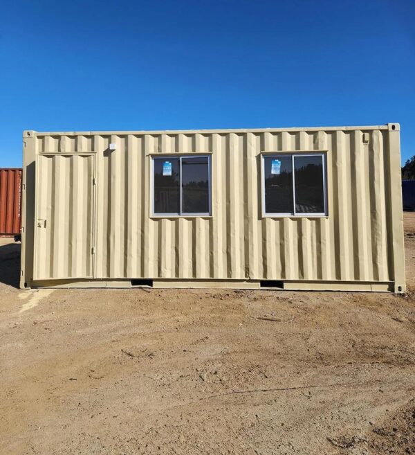 Kantoorcontainer 20 Voet met Airco – Geïsoleerd, Veilig en Multifunctioneel