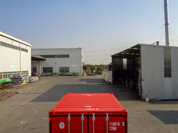 Nieuwe 10 Voet Maritieme Container – Rood – Corten Staal