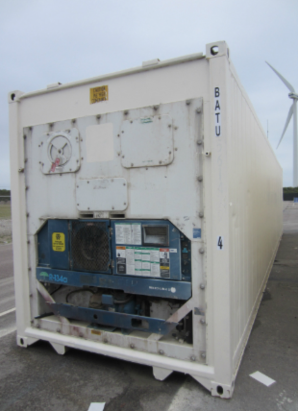 Tweedehands 40-voets koelcontainer | Temperatuurregeling -25°C tot +25°C | CSC-certificaat