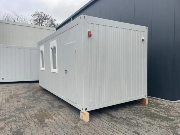 Volledig Uitgeruste en Geïsoleerde 20ft Kantoorcontainer – Klaar voor Gebruik