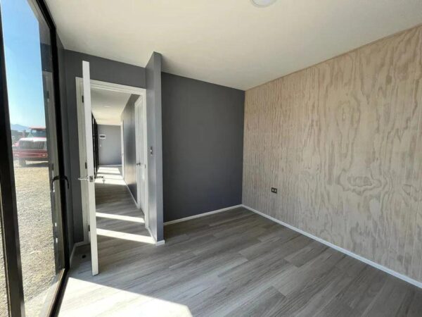 Modulaire Woning Montes 36 m² — Modern ontwerp met grote raampartijen