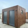 Premium Geïsoleerde Sanitaire Container met Aparte Douche en Toilet