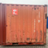 10 Voet Opslagcontainer – Rood – Tweedehands