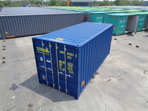 20 ft Container met Dubbele Deur – Robuust, Veilig en Ideaal voor Opslag