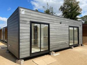 Modulaire Cabine Edison 24 m² – Comfort en Stijl in een Efficiënt Ontwerp