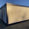 Samenstelling van 3 Geïsoleerde Prefabmodules – 54 m² Modulaire Werkruimte