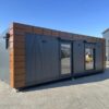 Modulaire Kantoorunit 800 × 300 cm met Douche – Volledig Uitgerust