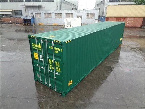 40 Voet HC Container met Dubbele Deuren