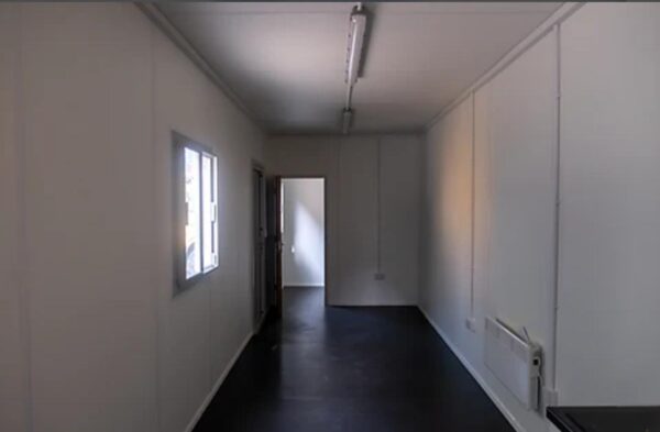 Kantoorcontainer 40 Voet High Cube – Ruim, Geïsoleerd en Direct Gebruiksklaar