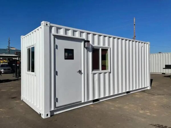 Kantoorcontainer 20 Voet – Nieuw, Compact en Mobiel Werkruimteconcept