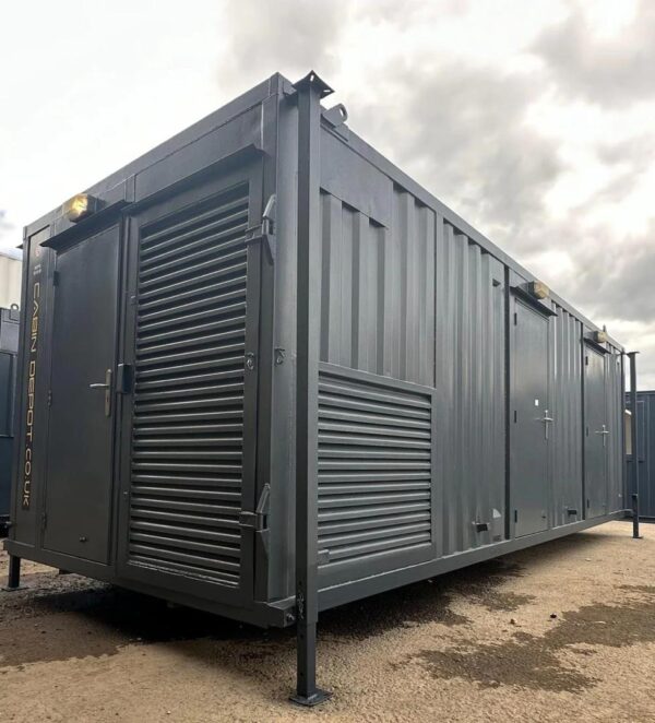 Antivandalisme Welzijnsunit 24×9 ft – Volledig Autonoom met Generator