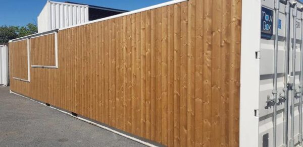 40' Houten Bar Container – Premium Commercieel Ruimte