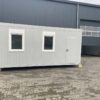 Volledig Uitgeruste en Geïsoleerde 20ft Kantoorcontainer – Klaar voor Gebruik