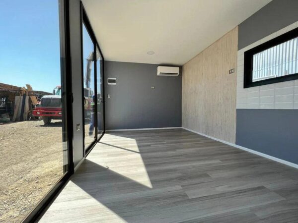 Modulaire Woning Montes 36 m² — Modern ontwerp met grote raampartijen