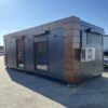 Modulaire Kantoorunit 800 × 300 cm met Douche – Volledig Uitgerust