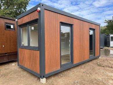 Standaard Modulaire Kantoorunit 6,00 × 2,43 m – Volledig Uitgerust