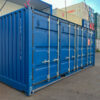20 Voet Maritieme Container met Dubbele Zijklep – RAL 5010, IICL6, CSC Gecertificeerd
