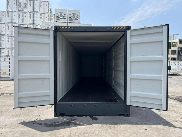 40 Voet HC Open Side Container – Tweedehands met volledige zijklep en dubbele deuren