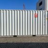 20 ft HC Container met Oprolpoorten (Lichtgrijs) – Versterkte Constructie